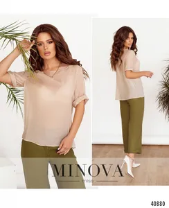 Кофточка 2019-капучино Minova