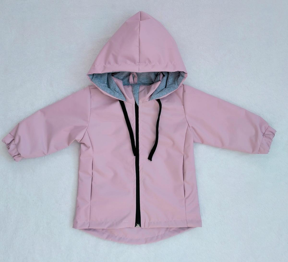 Ветровка для девочек р.98-104 розовая 2421-07 (Ириска)