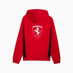 PUMA X SCUDERIA FERRARI МУЖСКАЯ ТОЛСТОВКА С КАПЮШОНОМ SCUDERIA FERRARI LIFESTYLE, КРАСНЫЙ