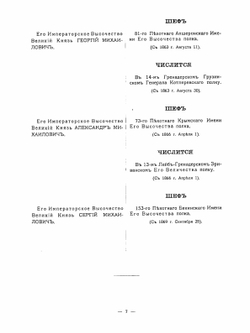 Гренадерские и Пехотные полки. Часть 1 | В.Х. Казнин