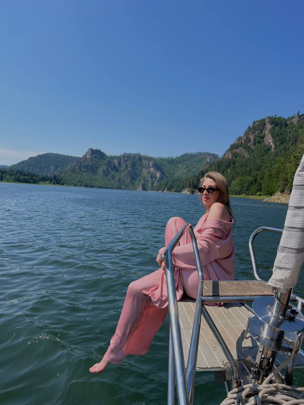 Костюм розовая жемчужина оверсайз