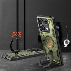 Чехол Magneto Case с кольцом для Poco X6