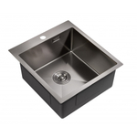 Мойка для кухни MILACIO Denia 46 Steel MC.77479 сталь воронёная