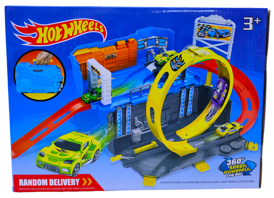 Трек Hot Wheel  Динозавр "Кольцо с петлёй "