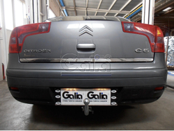 Оцинкованный фаркоп на Citroen C5 II лифтбек 2004-2008 (без электрики), Galia C039A