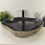 Раковина из речного камня RS-65044 68*48*15 0863