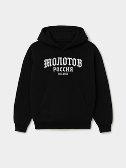 Худи MLTV Base Russia Gothic Черный