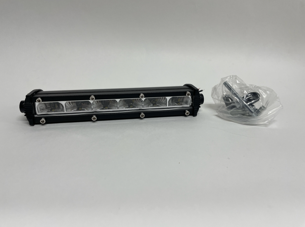 18W - Ultra / Светодиодная балка, 18 ватт, 6 LED, 18 см, дальний свет, ультра тонкая (1 шт.) =