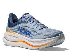 Кроссовки для бега мужские Hoka Bondi 9 M голубо-оранжевые