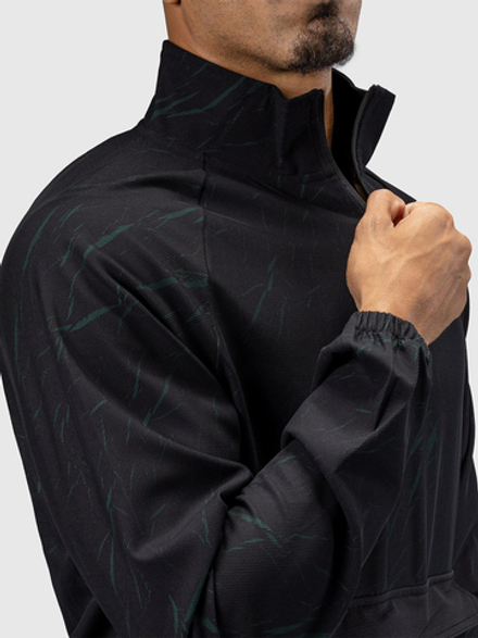 Худи Venum Trooper Black/Forest Green