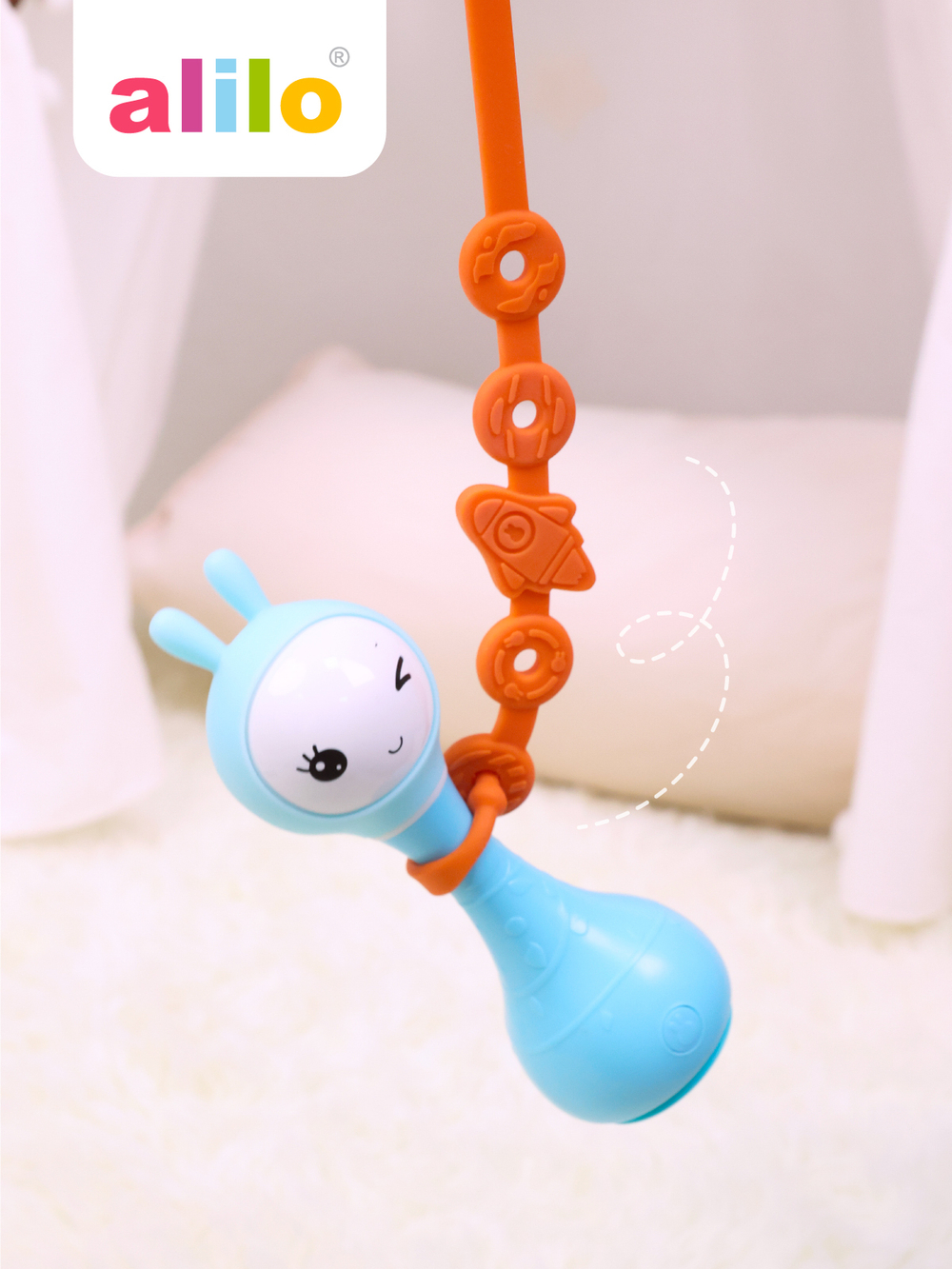 Ремешок для игрушки alilo, оранжевый