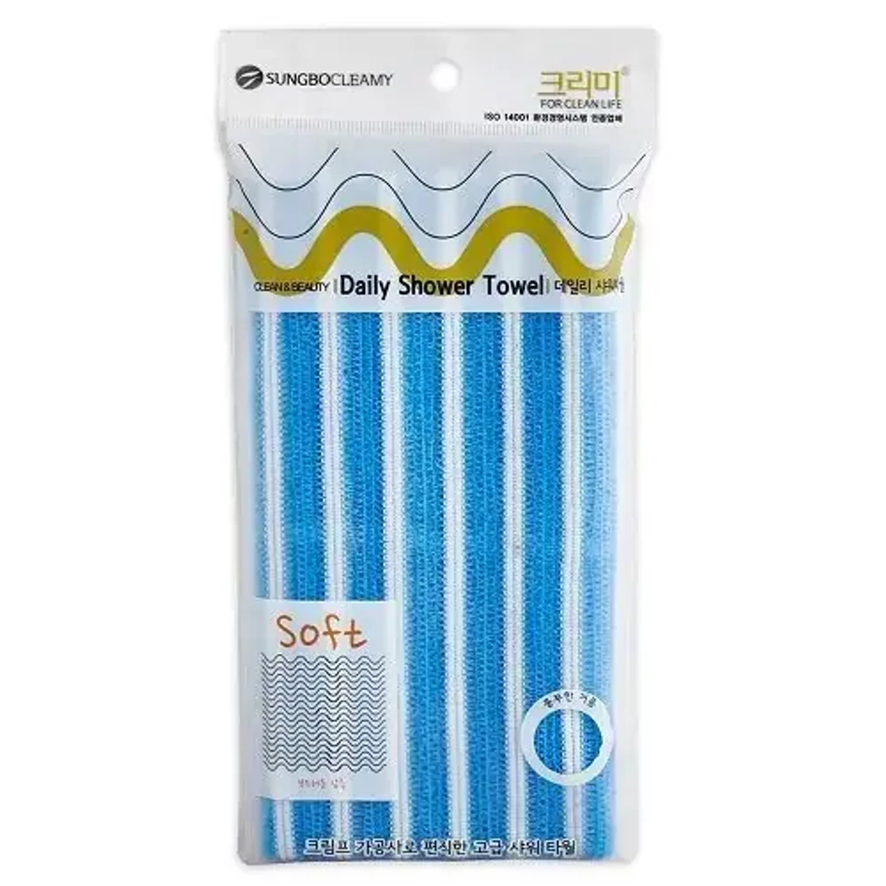 Sung Bo Cleamy Clean&Beauty Daily Shower Towel мочалка для душа