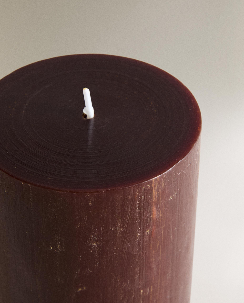 Декоративная свеча Zara Home, 7х7.3х7.3 см, бумага, 6339/065