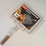 Решетка для барбекю 32*24*5см нерж глубокая