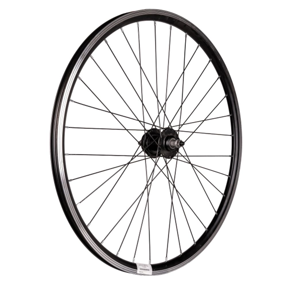 Колесо 27,5" переднее в сборе VelRosso дв.ал.об, гайки,disk, WSM-27FD