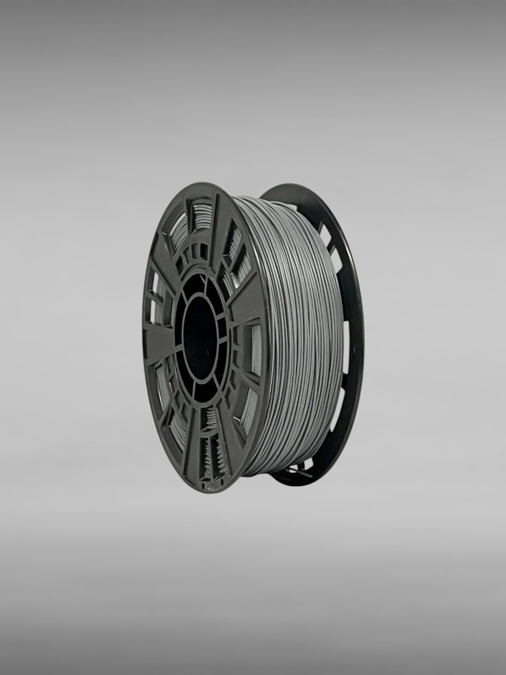 Пластик для 3D принтера PETG Серый 1 кг. Катушка