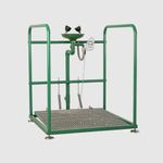 Аварийная платформа с фонтаном оцинк. сталь/полипропилен BOCCHISF SCP380 зеленый