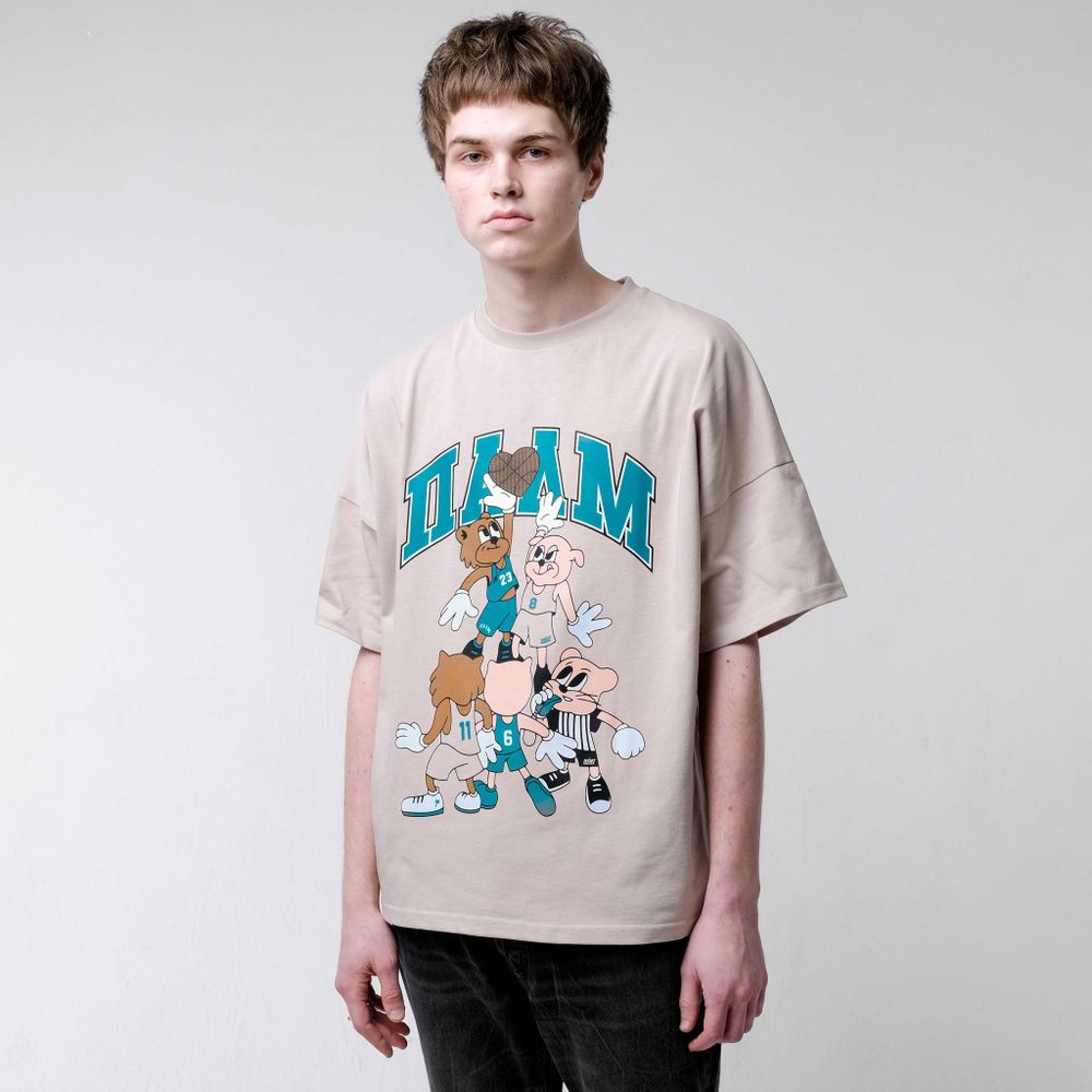 Футболка Teamplay Бежевая