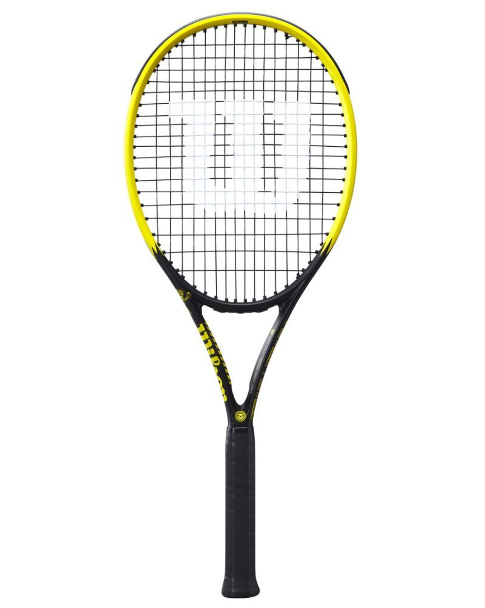Теннисная ракетка Wilson Minions Clash 100L V2.0 - yellow/black