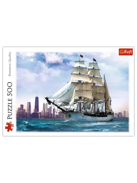 Пазлы для детей 7 8 лет взрослого 500 элементов Корабль