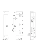 Замок Гардиан PROFI 11R (ПРОФИ 25.11р.24), корпус под ц/мех