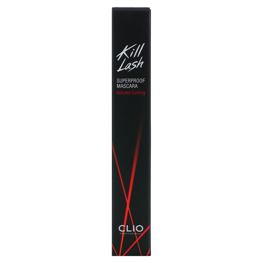 Clio, Kill Lash, сверхстойкая тушь, для завивки волос 02, 7 г (0,24 унции)