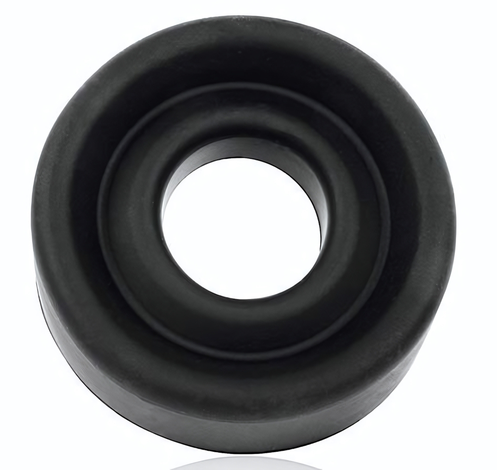 Черная гладкая насадка на помпу размера L (Цвет: черный)