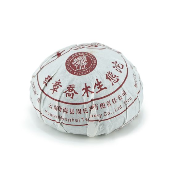 Шу пуэр 2022 г. "Баньчжан Цяому" завода "Чжоуши " 250 г
