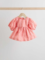 Блузка и брюки в комплекте для малышей Next AA8-193, Темно-розовый