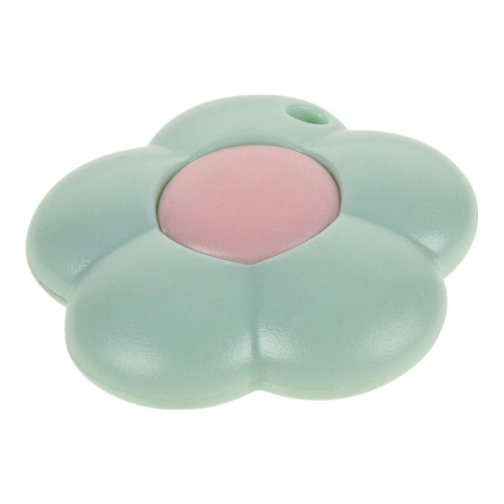 Нож канцелярский "Цветок" 9мм, на блистере ,3 цвета микс