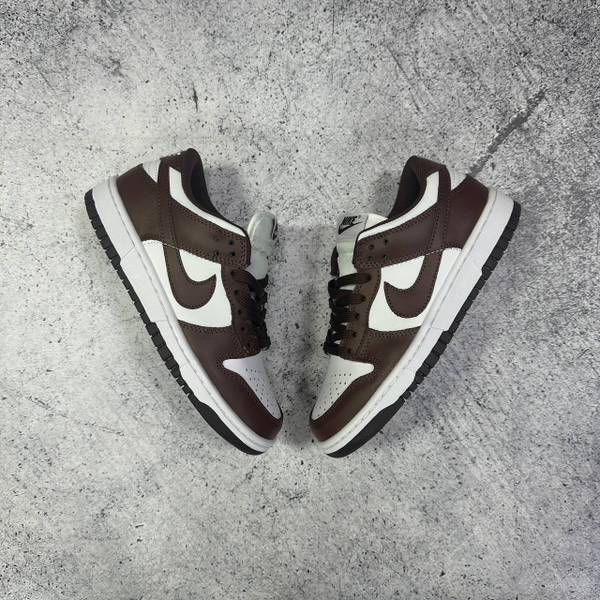 Кроссовки Nike Dunk Low white/brown