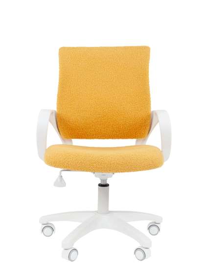 Кресло Chairman Kids 103 Россия ткань В лимон, белый пластик LT