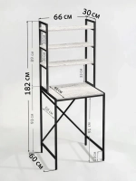 Стеллаж в ванную EVO