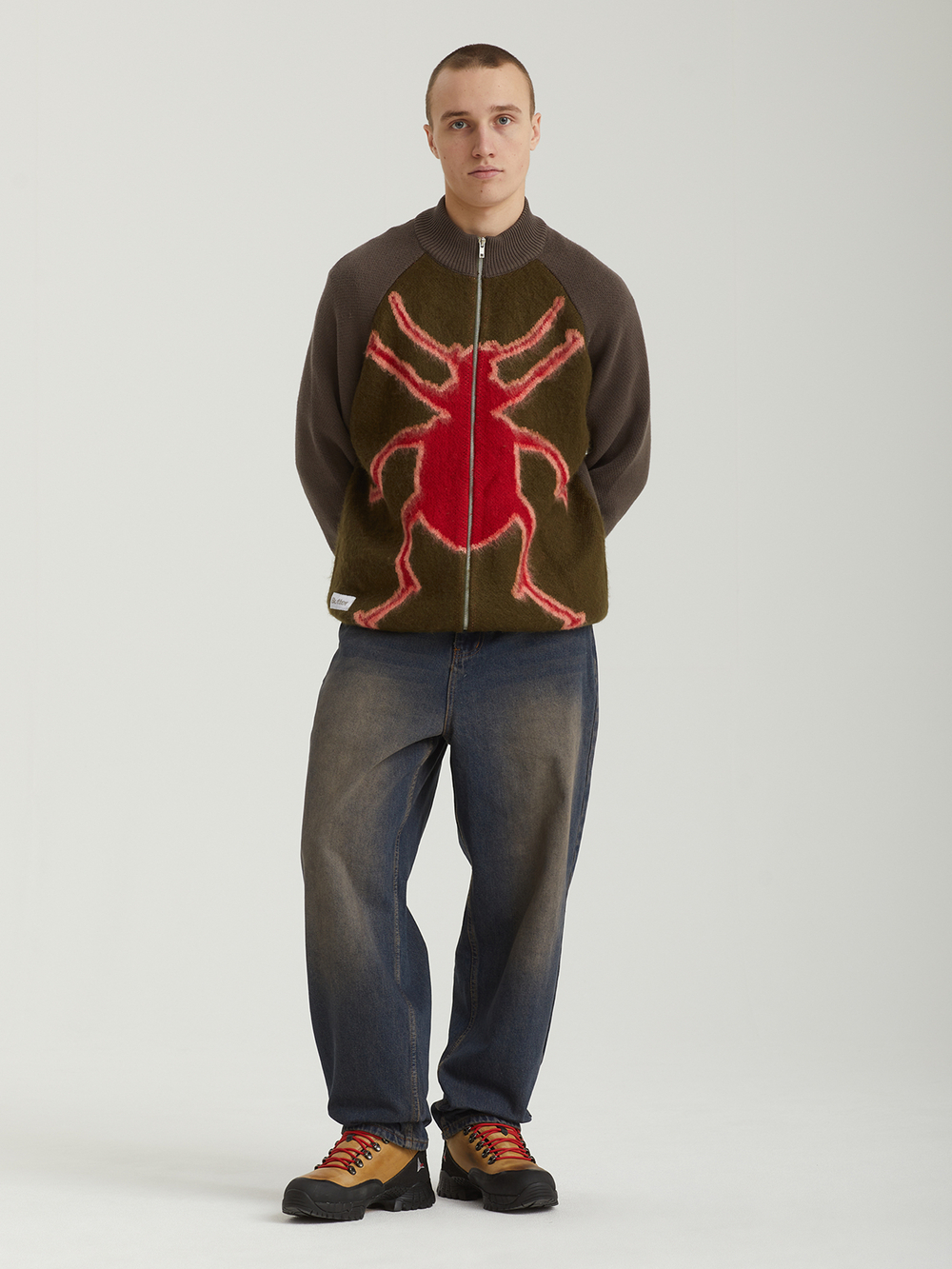 Мужской Свитер Beetle Zip-thru