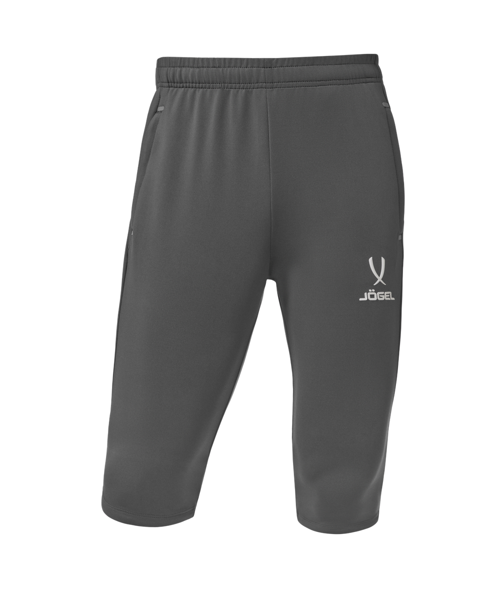 Брюки тренировочные с карманами JÖGEL PREMIER PerFormDRY 3/4 Training Pants, темно-серый