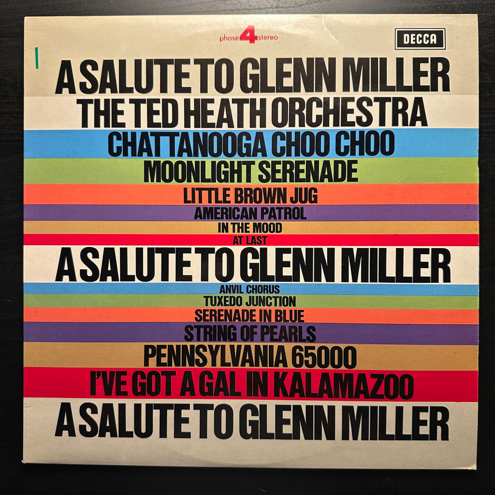 Ted Heath Orchestra- A Salute To Glenn Miller (Англия 1972г.)