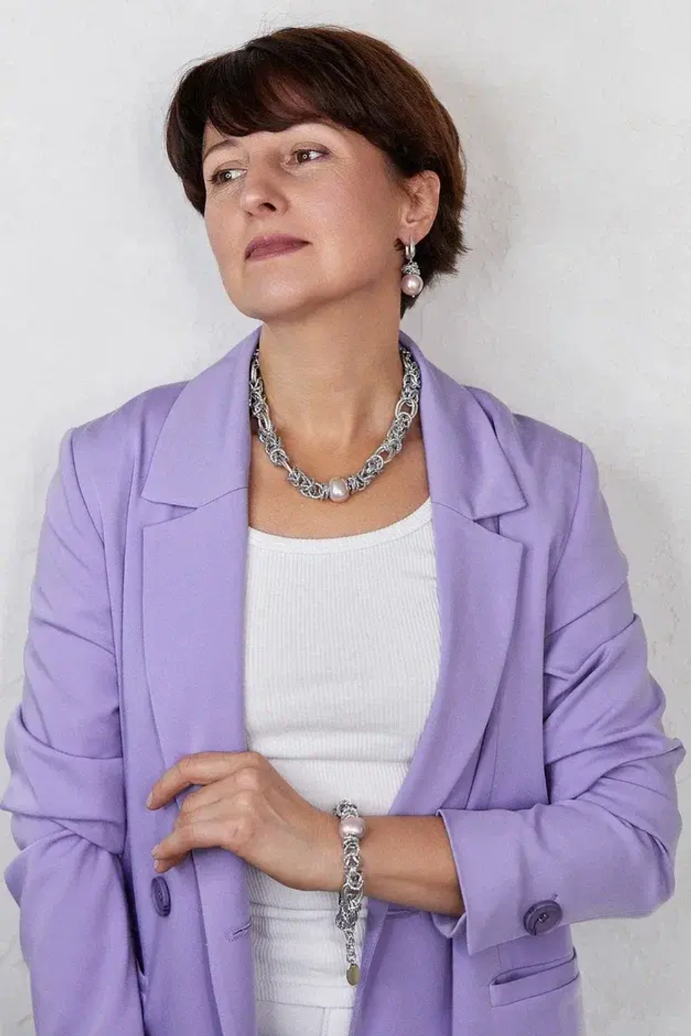 HMG 1131 S/Rose Серьги арт.0790