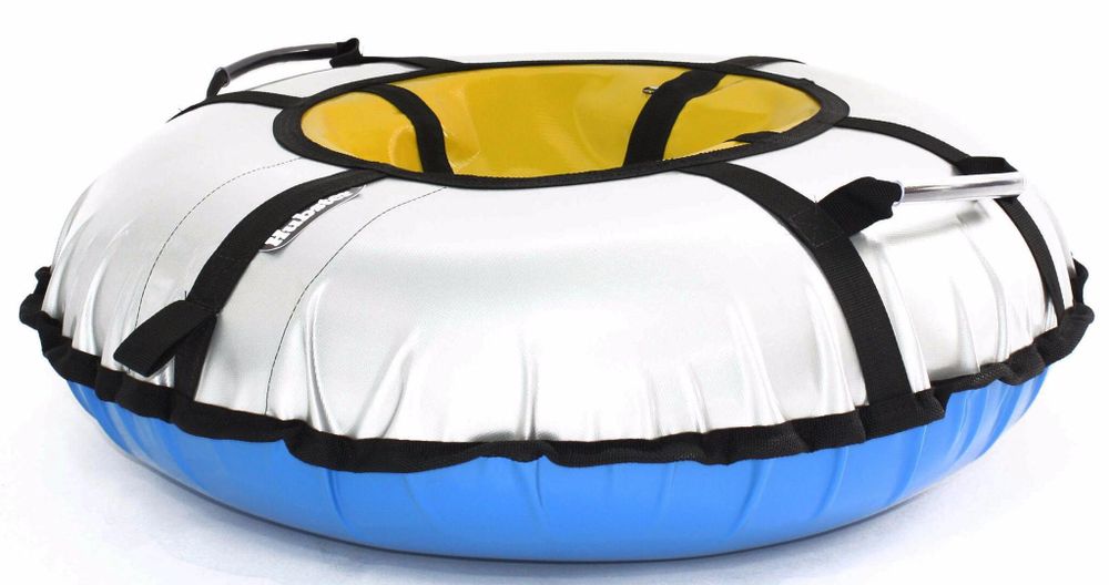 Тюбинг Hubster Ринг Pro серый-желтый