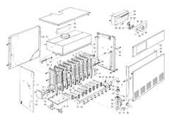 Взрывные схемы газовых котлов