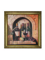 Картина на стену для интерьера на холсте в раме 35*35 см