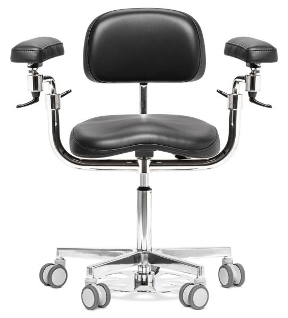 Стул микроскописта Mercury ELITE COMFORT с обратным газлифтом
