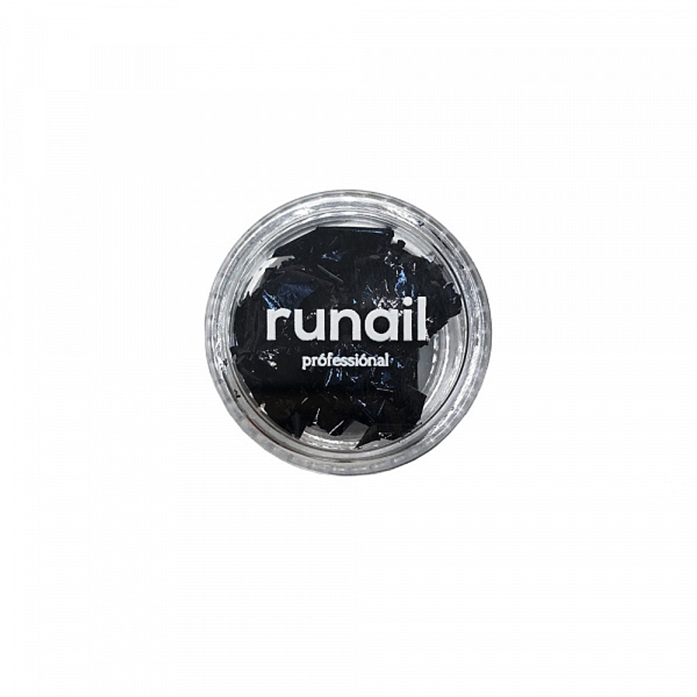 Фольга поталь RuNail Арт.6295 черная
