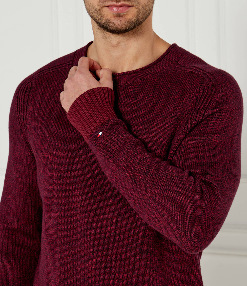 Свитер Tommy Hilfiger - бордовый(MW0MW36523)
