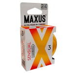 Презервативы анатомической формы Maxus Sensual 3шт