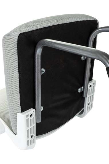 Кресло Бюрократ MC-W109 светло-серый TW-02 TW-20 полозья металл серебристый