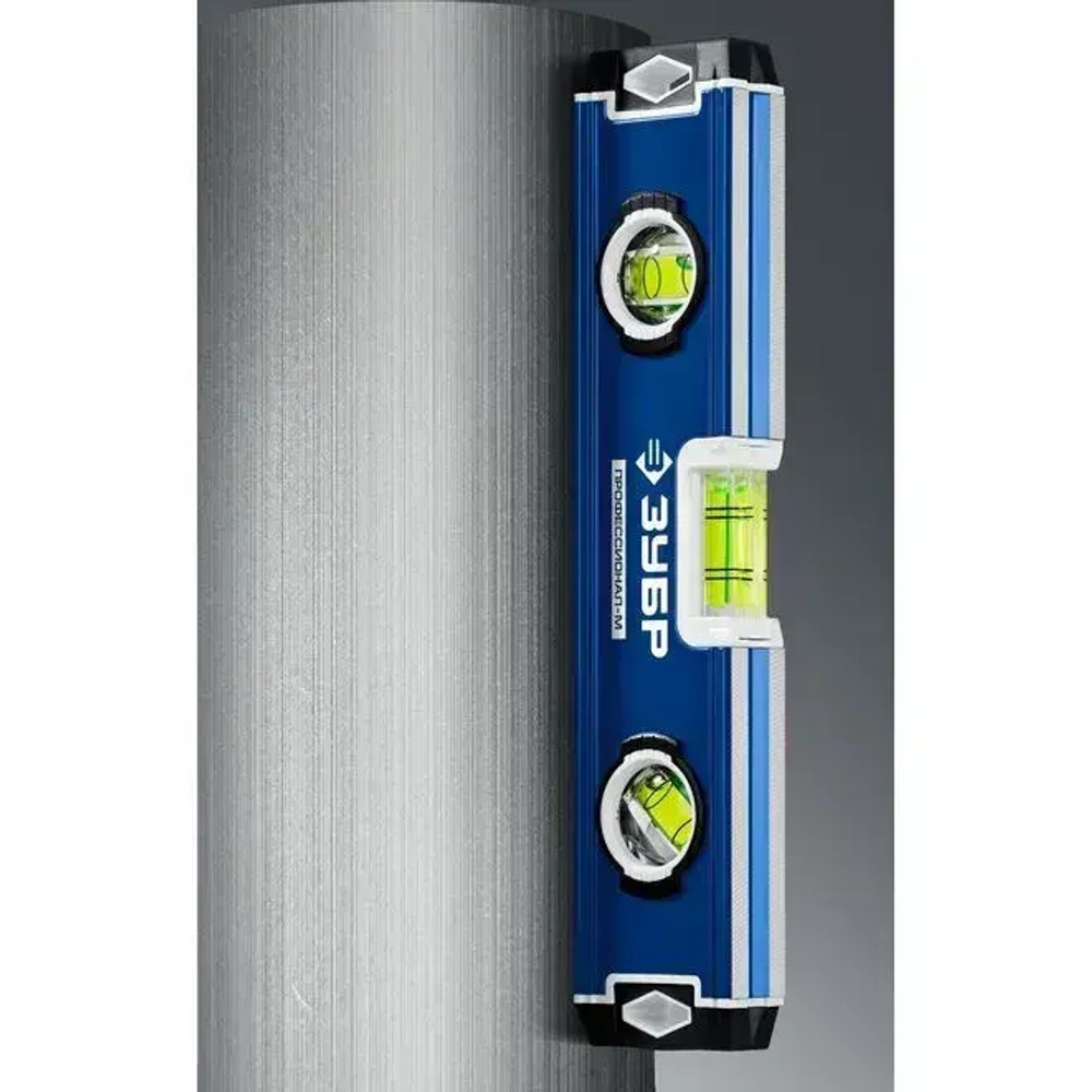 Компактный усиленный уровень ЗУБР 230 мм 34581-023