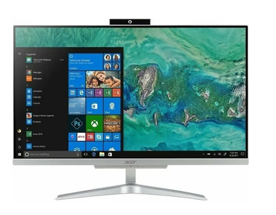24" Моноблок Acer C24-320 (1920x1080, AMD A9-9425, RAM 8ГБ, SSD 256ГБ, AMD Radeon 520, Win 10Pro)