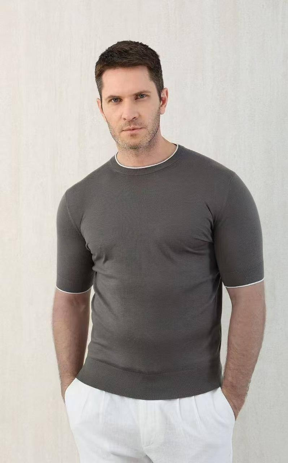 Трикотажная футболка Brunello Cucinelli
