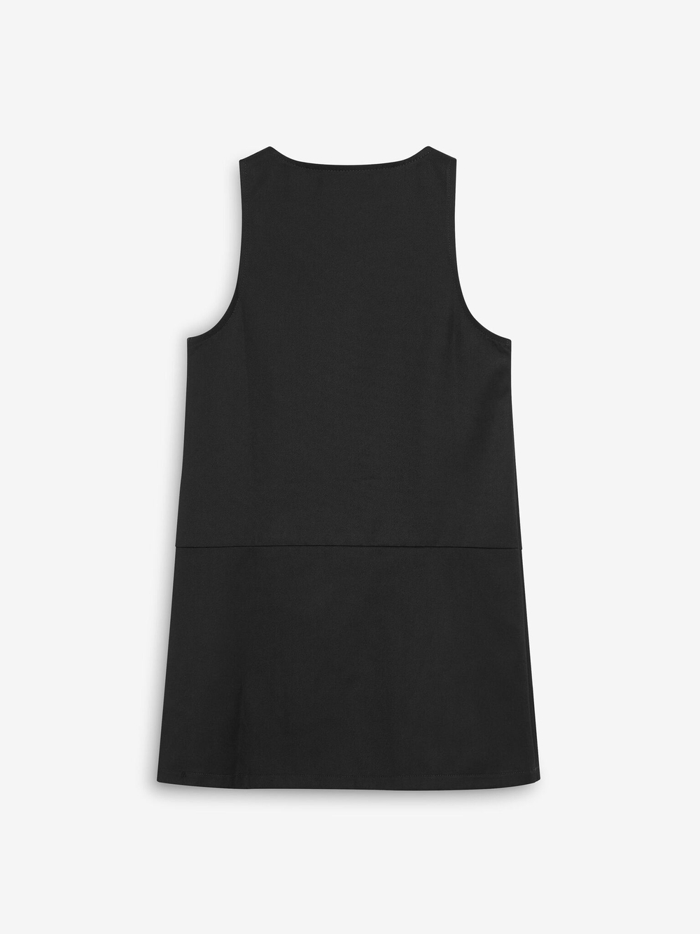 Сарафан школьный на молнии для девочки Next 384-149, Черный