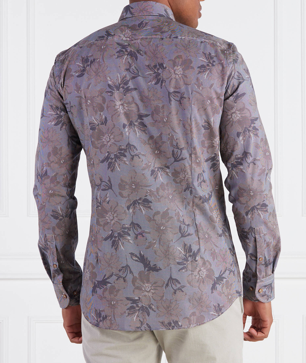 Рубашка H-HANK-kent BOSS BLACK - темно-синий(50496577)